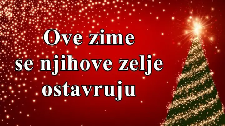 Ove zime se njihove zelje ostavruju , njima konacno krece u zivotu.