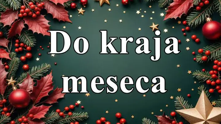 Do kraja meseca neko ce imati finacijskih problema !