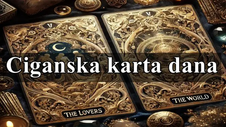 Ciganska karta dana Blizanci podelite svoju radost sa drugima.