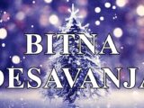 BITNA DEŠAVANJA TOKOM ZIME:Evo koja su to bitna desavanja !