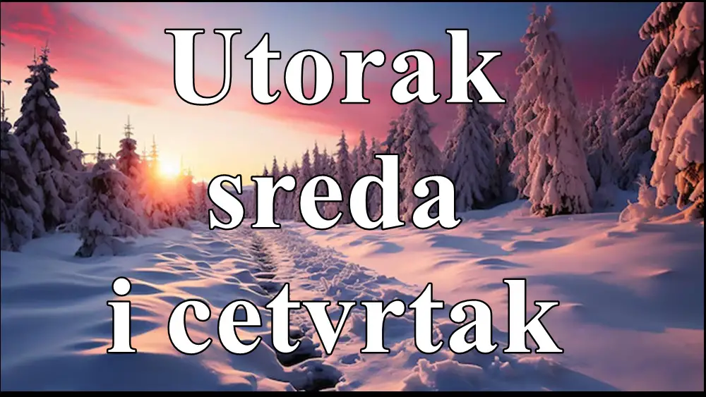 Utorak sreda i cetvrtak neki znaci mogu da ocekuju nesto sto su vec duze vreme zeleli.