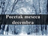 Prvi dani decembra , evo na kakav nacin je mesec zapoceo !