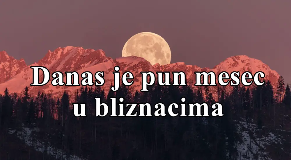 Pun mesec u Blizancima je vreme kada emocije i misli dolaze u prvi plan, a sve što smo skrivali ili potiskivali izlazi na površinu.