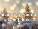 Vodeni znaci zodijaka tokom januara , saznajte sta ih ceka.