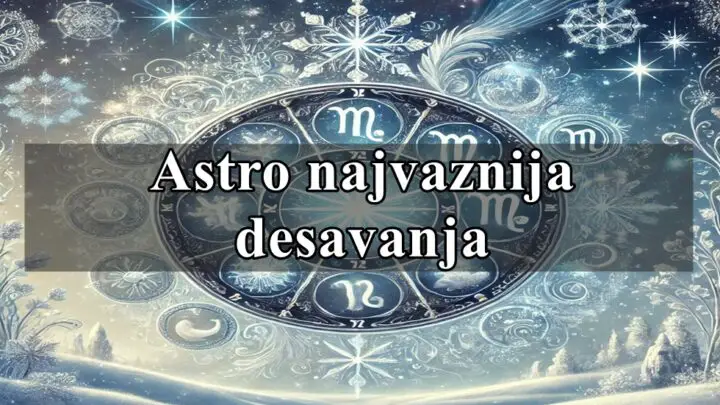 Astro najvažnije vesti za sve znakove zodijaka za naredne dane.