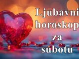 Subota donosi potrebu za iskrenim razgovorima i emotivnim ravnotežama. Ne donosite impulsivne odluke u ljubavi – slušajte i srce i razum! ❤️