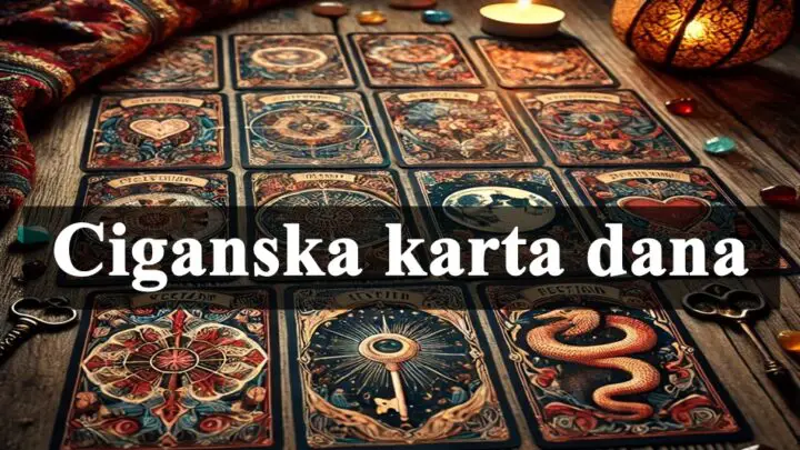 Ciganska karta dana Bikovi karta Cara simbolizuje stabilnost i oslonac.