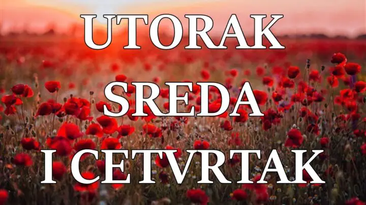 Pripremite se dani su promena pred vama utorak sreda i cetvrtak.