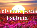 Cetvrtak petak i subota , tri dana velikh desavnja evo i za koga !