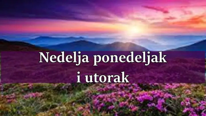 Nedjelja je emotivna, ponedjeljak fokusiran na posao, a utorak otvara vrata novim kontaktima i mogućnostima.