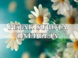 Petak subota i nedelja tri dana promena i radosti su pred nama.