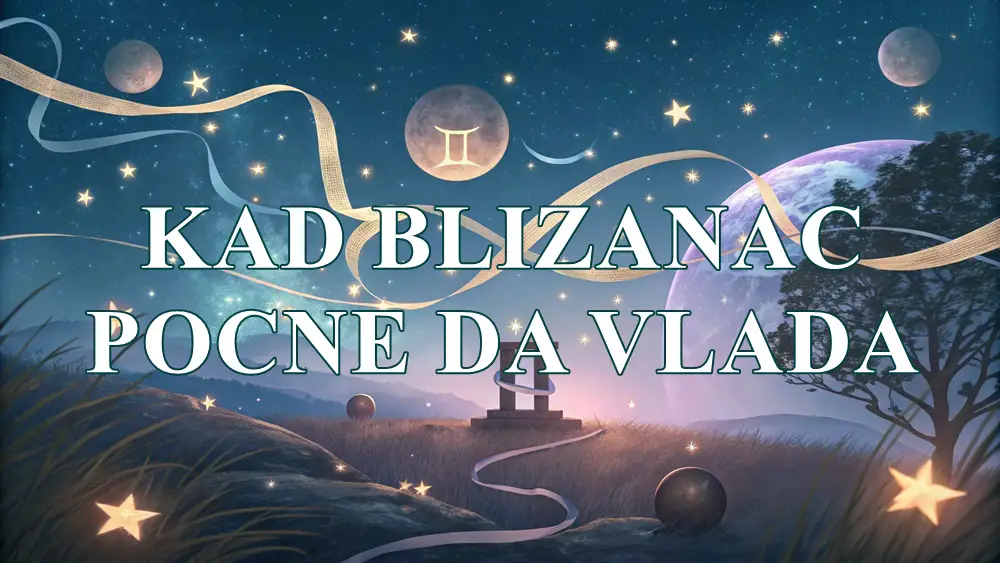 Vladavina Blizanaca počinje oko 20. maja i traje do 20. juna, a ove godine ona dolazi uz naglašenu mentalnu jasnoću, komunikaciju, brzo menjanje okolnosti Vladavina Blizanaca počinje oko 20. maja i traje do 20. juna, a ove godine ona dolazi uz naglašenu mentalnu jasnoću, komunikaciju, brzo menjanje okolnosti