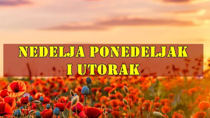 Evo šta zvezde poručuju za sve znakove zodijaka za nedelju, ponedeljak i utorak.