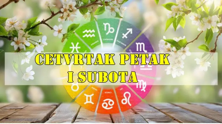 Cetvrtak petak i subota, saznajte sta ova tri dana sa sobom donose.