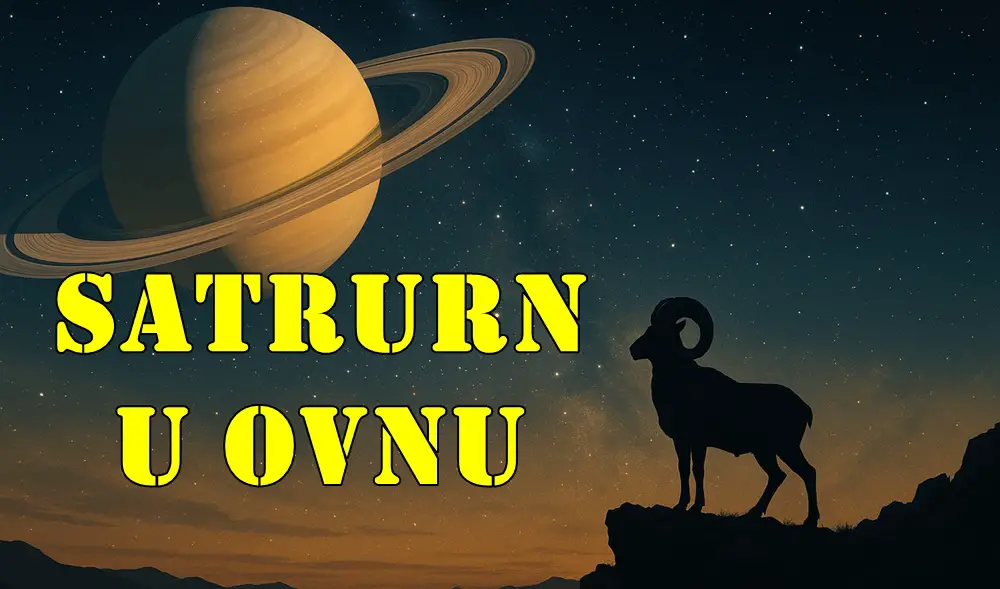 Saturn u Ovnu (od 25. maja 2025. do aprila 2028. – sa kratkim retrogradnim povratkom u Ribe od septembra 2025. do februara 2026.)