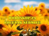 Horoskop za pocetak sedmice za sve znake zodijaka.