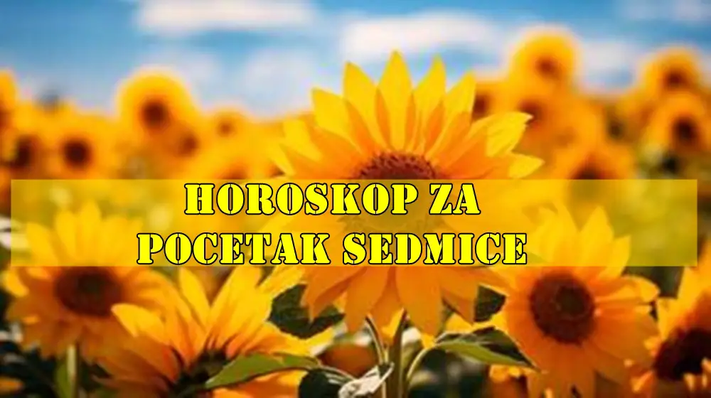 Horoskop za pocetak sedmice za sve znake zodijaka.