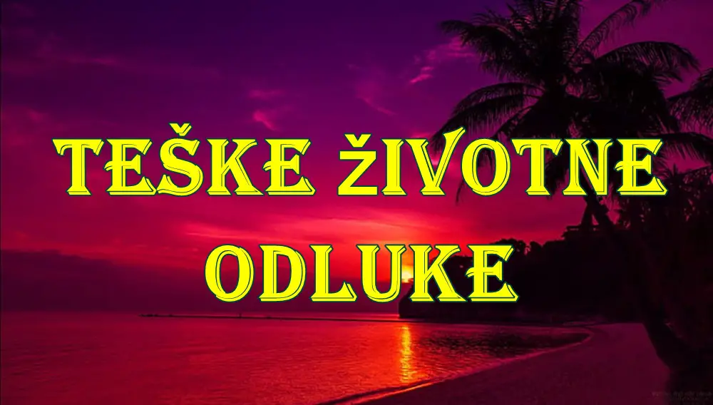 Teške životne odluke pred ovim horoskopskim znacima u julu 2025. Teške životne odluke pred ovim horoskopskim znacima u julu 2025.