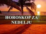 Horoskop za nedelju za sve znake zodijaka .