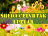 Sreda cetvrtak i petak ispred nekoga su tri idealna dana !