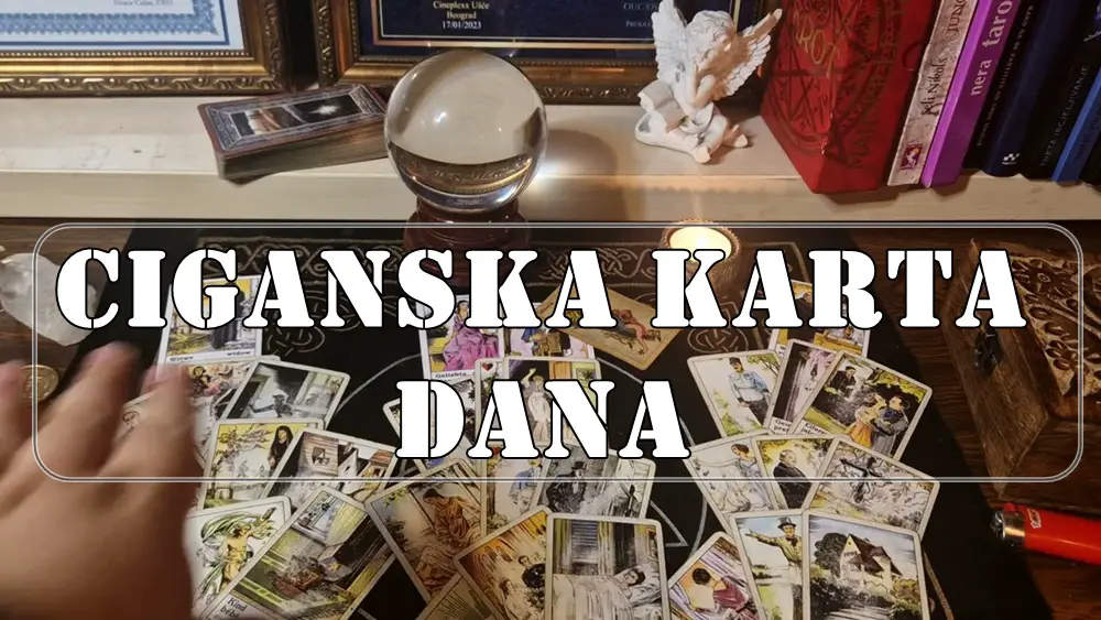 Ciganska karta dana :♐ STRELAC  Karta: SREĆA 🍀 Tema: Blagoslovi, nagrade, uzdizanje, unutrašnja radost.
