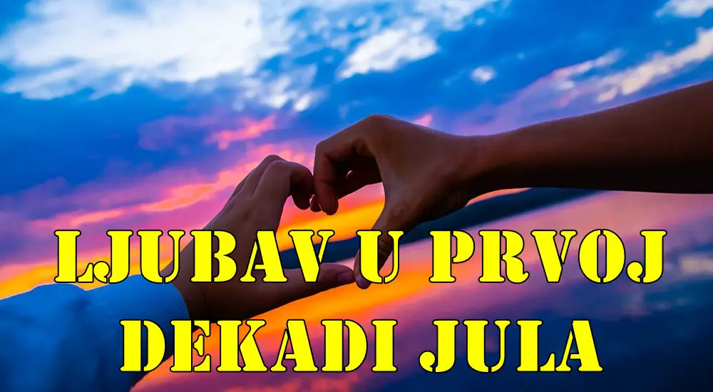 Ljubav u prvoj dekadi jula :Jarčevi, Jupiter u Raku naglašava vaše pojedinačne odnose i donosi sjajne aspekte za brak ili produbljivanje partnerstva. Ljubav u prvoj dekadi jula :Jarčevi, Jupiter u Raku naglašava vaše pojedinačne odnose i donosi sjajne aspekte za brak ili produbljivanje partnerstva.