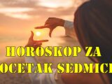 Horoskop za pocetak sedmice za sve znake zodijaka.