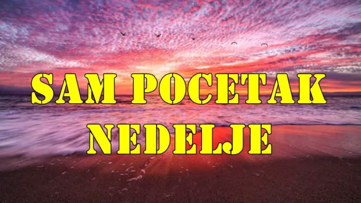 Sam pocetak nedelje :Ovai dani nosi energiju introspekcije, duhovnog raščišćavanja i odlučivanja.