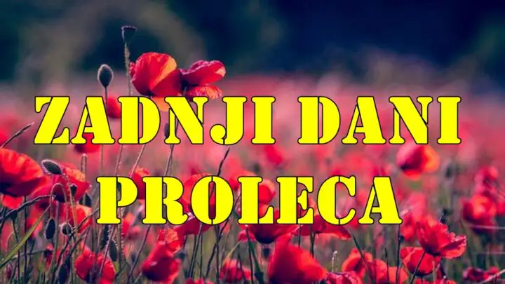 Ovo je vreme kada priroda diše poslednjim dahom proleća, a mi se u duši pripremamo za vatreni ulazak u leto.