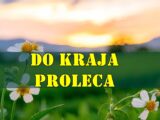 Preostali dani proleca donose nekome velike promene.