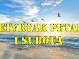 Tri dana promena su pred vama cetvrtak petak i subota.