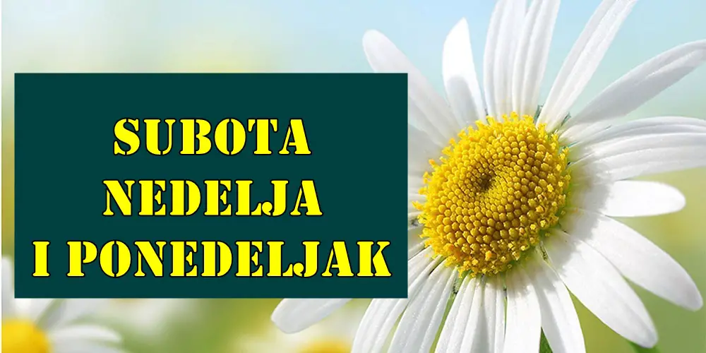 Subota nedelja i ponedeljak tri dana promena su pred nama evo i kojih.