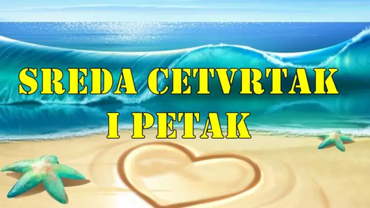 Sreda cetvrtak i petak saznajte sta vas u ova tri dana ceka.