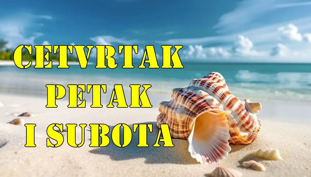 Tri dana iznenadjenja su pred nama evo i kojih.
