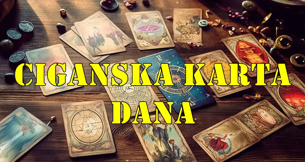 Ciganska karta dana:Karta “Misao” u ciganskom špilu simbolizuje intelekt, promišljanje, analizu, planiranje i unutrašnju koncentraciju