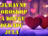 Ljubavni horoskop za drugu dekadu jula :Vaga  konačno je došlo vreme za stabilizaciju i harmoniju u ljubavnom životu.