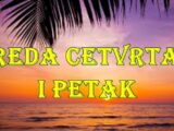 Sreda cetvrtak i petak saznajte sta vas u ova tri dana ceka.