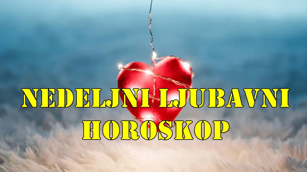 Sledi ljubavni horoskop za narednu nedelju, od 28. jula do 4. avgusta 2025. godine. Sledi ljubavni horoskop za narednu nedelju, od 28. jula do 4. avgusta 2025. godine.