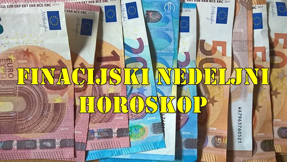 Evo finansijskog horoskopa za narednu nedelju, od 28. jula do 4. avgusta 2025. godine. Evo finansijskog horoskopa za narednu nedelju, od 28. jula do 4. avgusta 2025. godine.