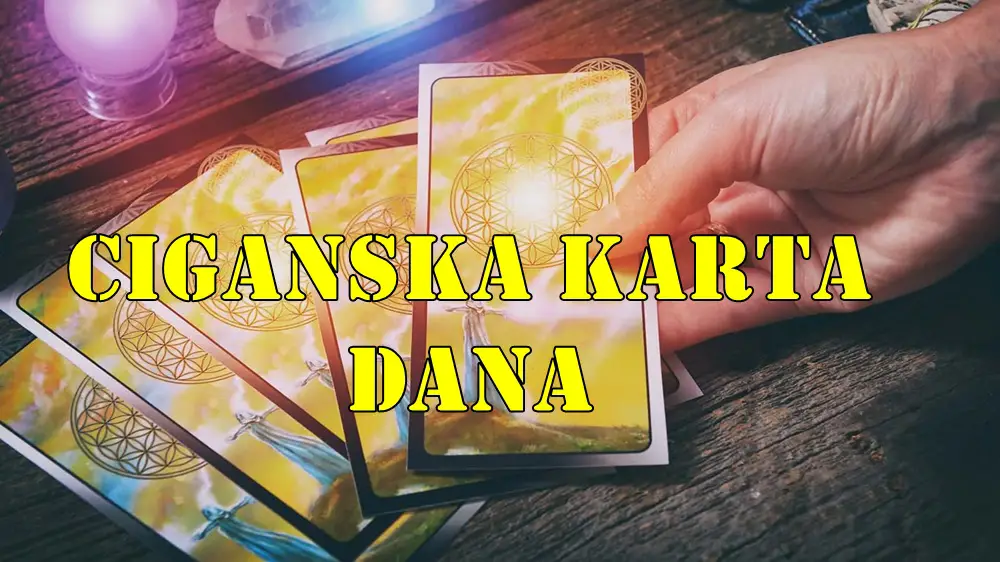 Ciganska karta dana :Rak: Karta Ljubavnik / Ljubavnica     ova karta ukazuje na snažne emocije i važne odnose.