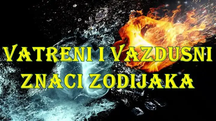 Vatreni i vazdusni znaci zodijaka u narednih nekoliko dana .