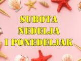 Subota nedelja i ponedeljak horoskop za naredna tri dana .