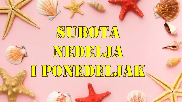 Subota nedelja i ponedeljak horoskop za naredna tri dana .