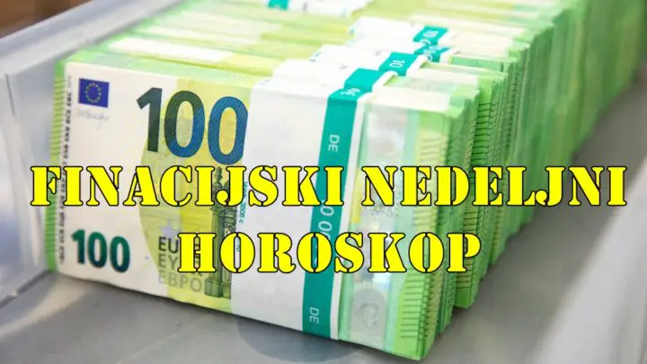Evo detaljnog finansijskog nedeljnog horoskopa za sve znakove zodijaka, sa naglaskom na prilive, troškove, investicije i savete