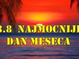 8.8 najmocniji dan meseca veoma energican dan za neke znake zodijaka.