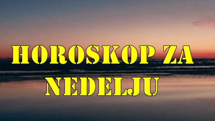 Horoskop za nedelju za sve znake zodijaka neko treba danas da pokaze inicijativu.
