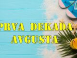 Pred vama je prva dekada avgusta, period koji donosi značajne planetarne uticaje i energiju koja može biti promenljiva.