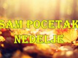 Sam pocetak nedelje za sve znake zodijaka.