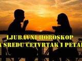 Ljubavni horoskop za sredu cetvrtak i petak za sve znake zodijaka.