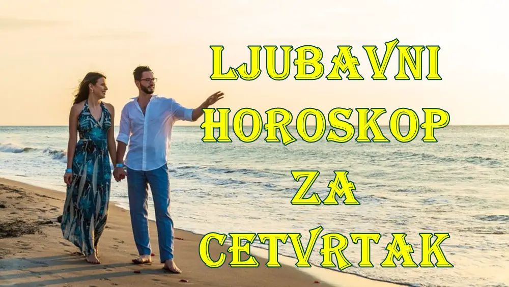 Ukratko: četvrtak donosi strast Škorpijama i Lavovima, stabilnost Bikovima i Jarčevima, introspektivne razgovore Blizancima i Vagama, dok Ribe i Rakovi osećaju najdublje emocije. Ukratko: četvrtak donosi strast Škorpijama i Lavovima, stabilnost Bikovima i Jarčevima, introspektivne razgovore Blizancima i Vagama, dok Ribe i Rakovi osećaju najdublje emocije.